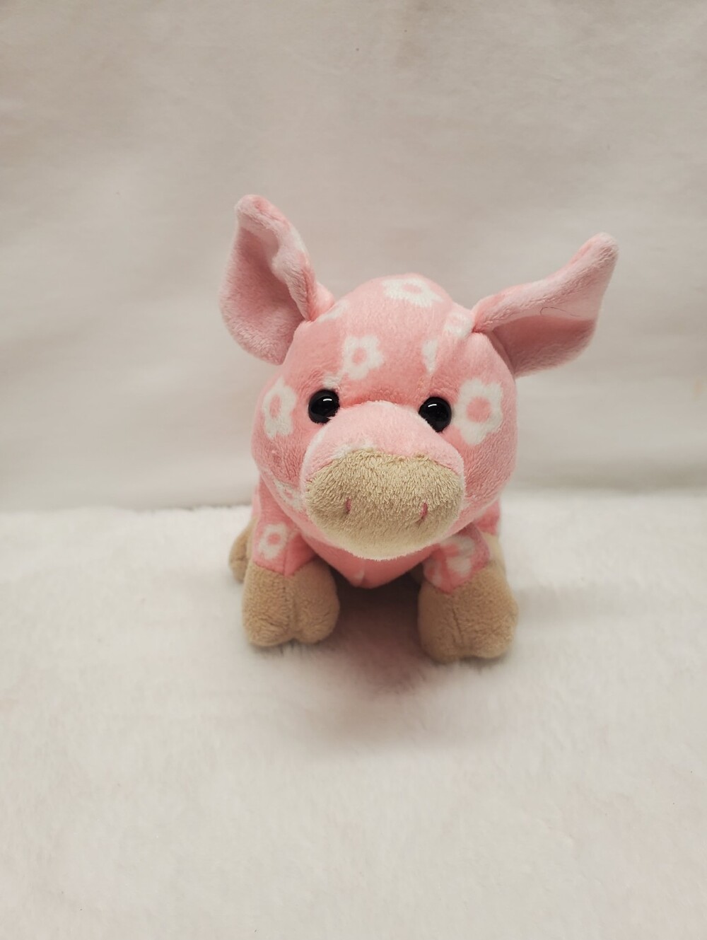 2012 Webkinz Daisy Pig plush, a retired, y2k 2000s, flower pig rare